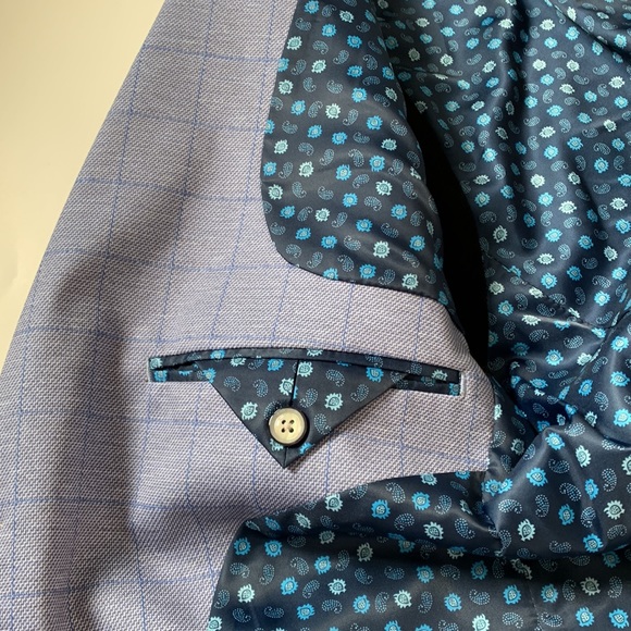 🔥🔥🔥Soul of London Light Blue Sport Jacket size 38 or S🔥🔥🔥 - Picture 10 of 12